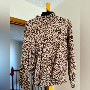 A&F Leopard Sweatshirt